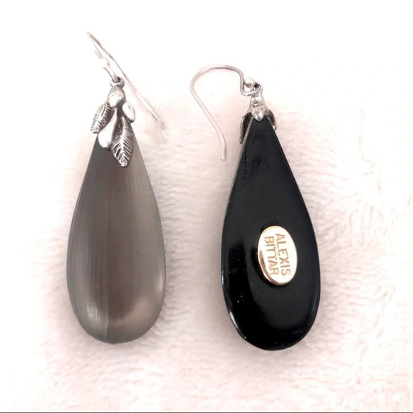 Alexis Bittar | Lucite Teardrop Earrings - Picture 4 of 5